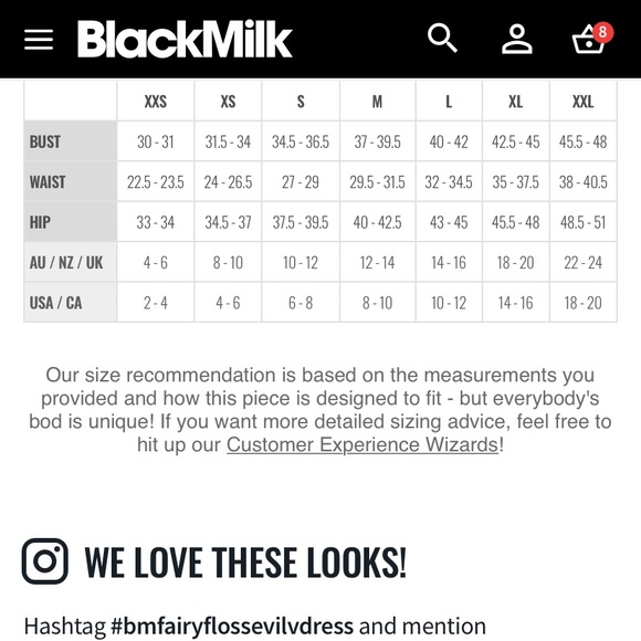 Blackmilk “FAIRY FLOSS EVIL V DRESS” Size Medium M NWT Cotton Candy - Picture 10 of 16